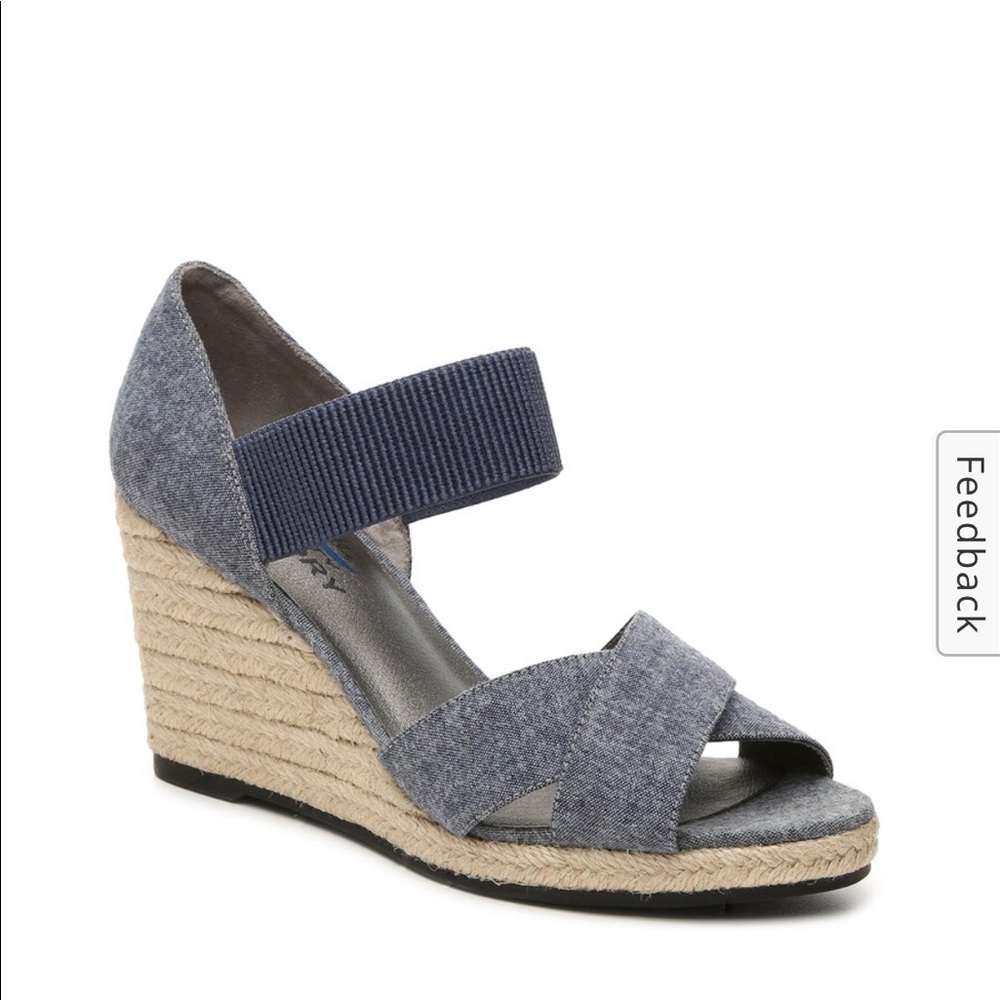 Lifestrides STRUT wedge sandal 6.5